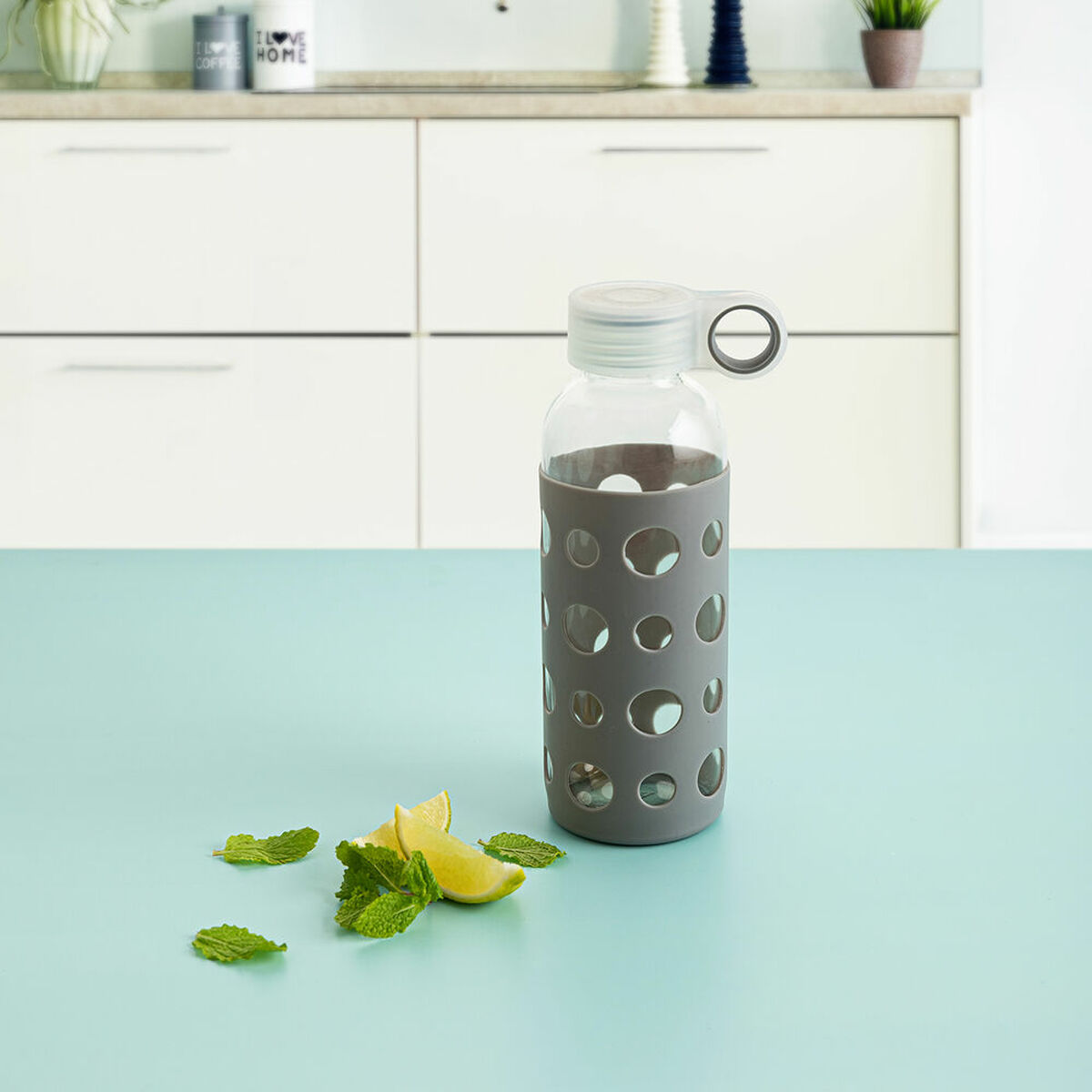 Pullo Quid Quidate Kristalli Harmaa (0,4 L)